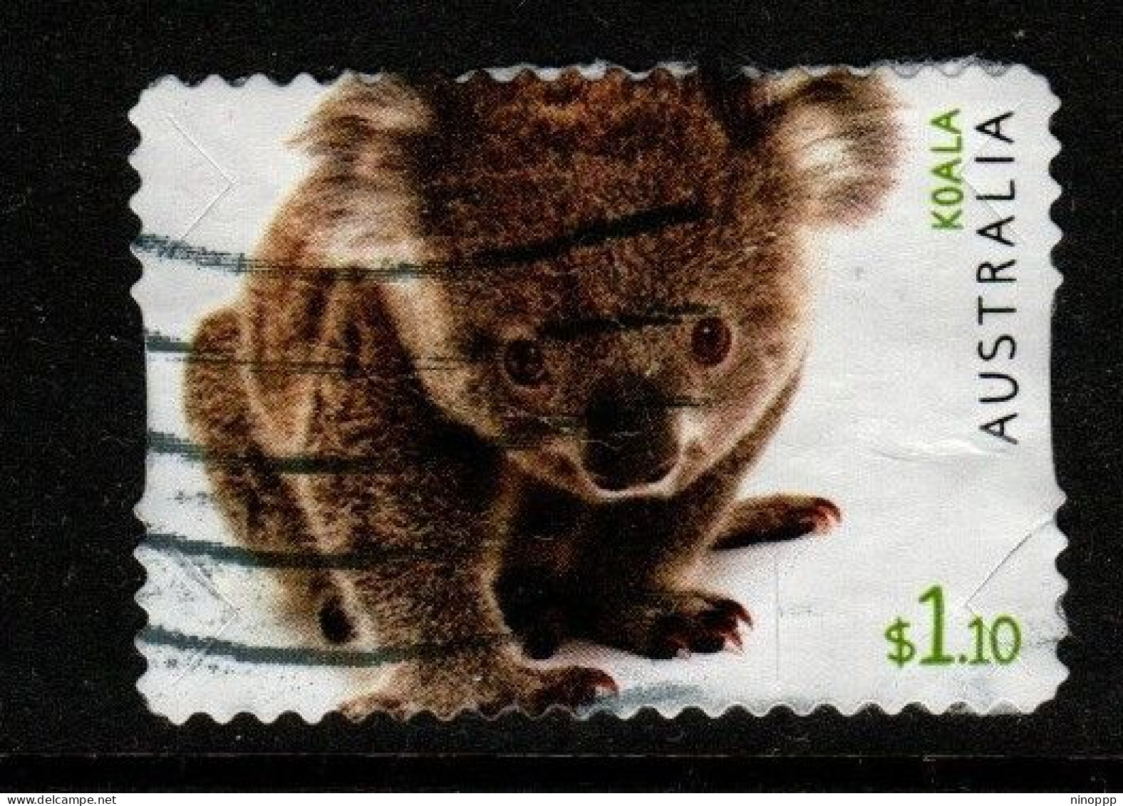 Australia Cat  3864 2019 Koala $ 1.10 Self-adhesive ,used - Usados