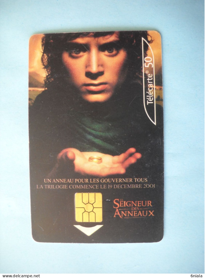 7659  CINEMA SEIGNEUR DES ANNEAUX   Télécarte Collection  ( 2 Scans)  Carte Téléphonique - Film