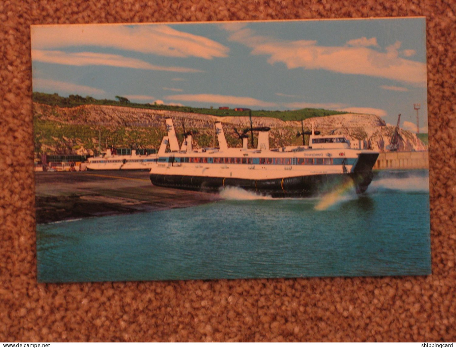 SEASPEED HOVERCRAFT LEAVING DOVER - OFFICIAL - Hovercraft