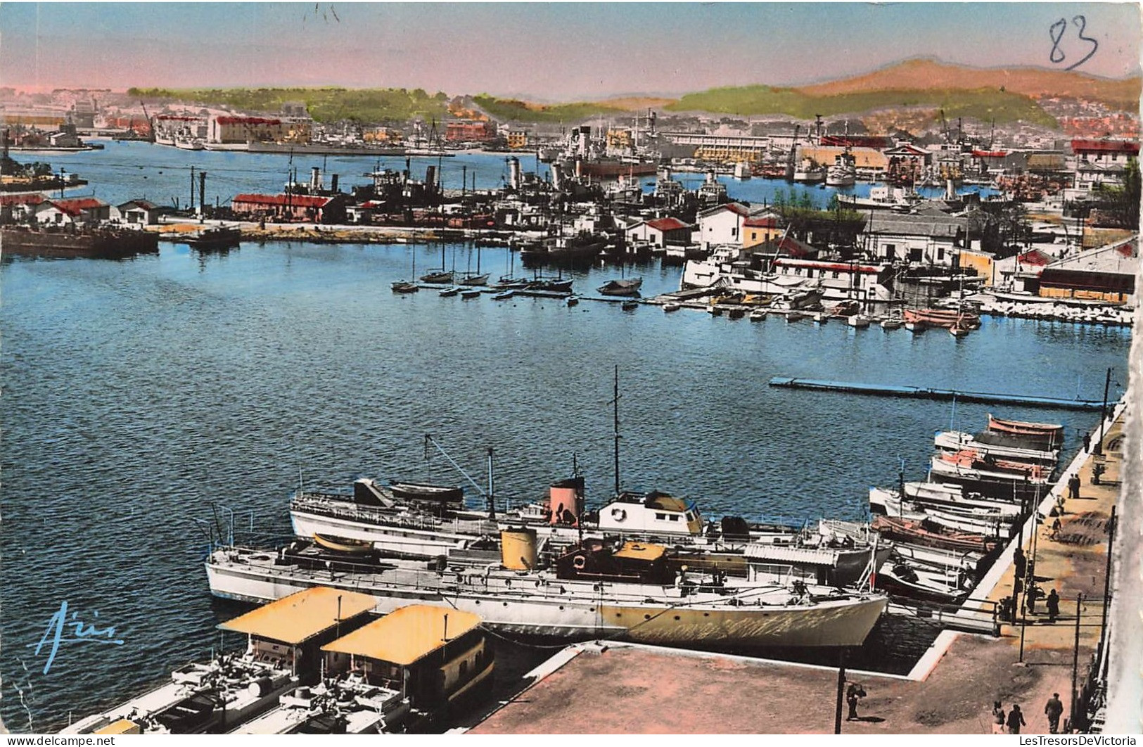 FRANCE - Côte D'Azur - Toulon - Vue Générale De La Rade Et Le Port - Carte Postale - Toulon