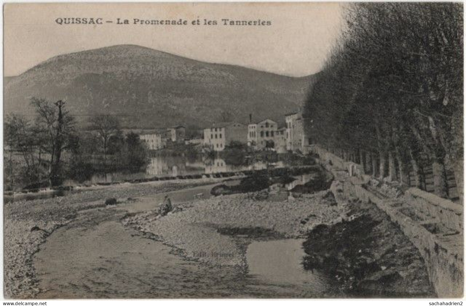 30. QUISSAC. La Promenade Et Les Tanneries - Quissac