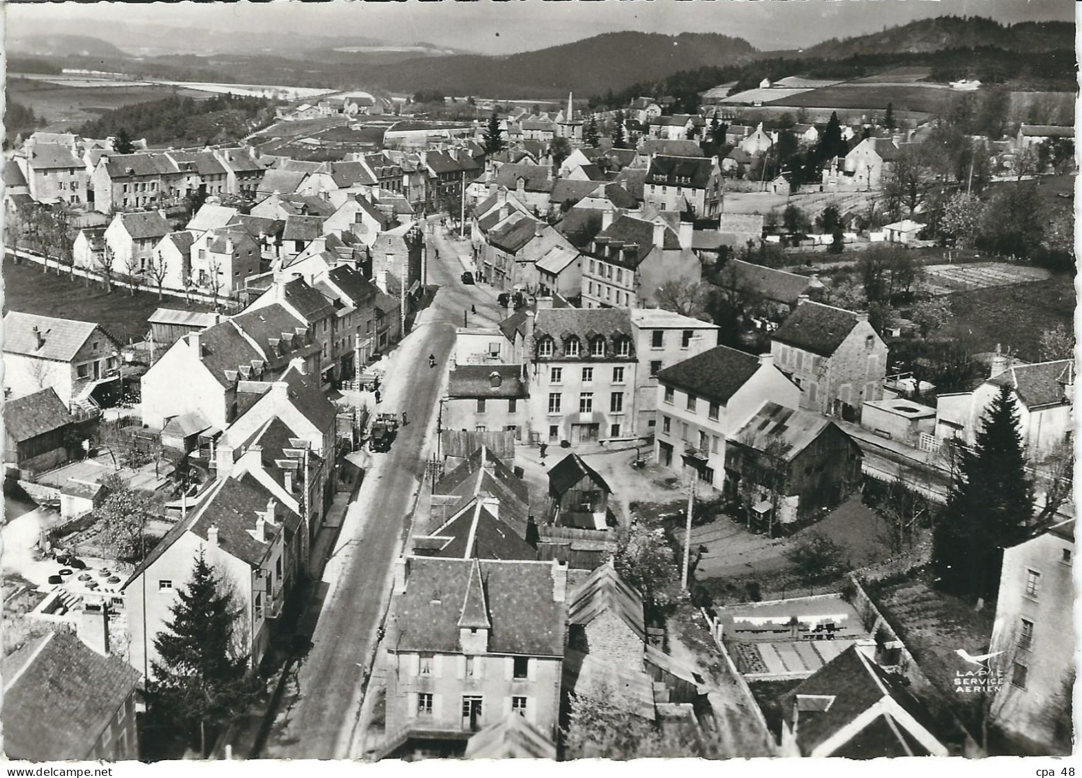 LOZERE : Aumont-Aubrac : Vue Générale - Aumont Aubrac