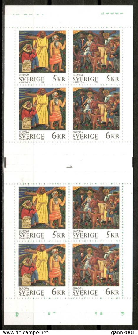 Sweden 1995 Suecia / Europa CEPT Peace And Freedom Booklet MNH Carnet Paz Y Libertad / Kt13  35-12 - 1995