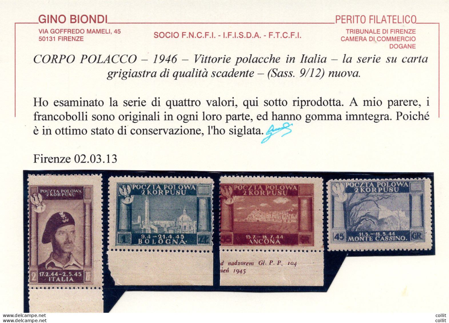 Corpo Polacco - Vittorie In Italia In Colori Divers - Lokale/autonome Uitgaven