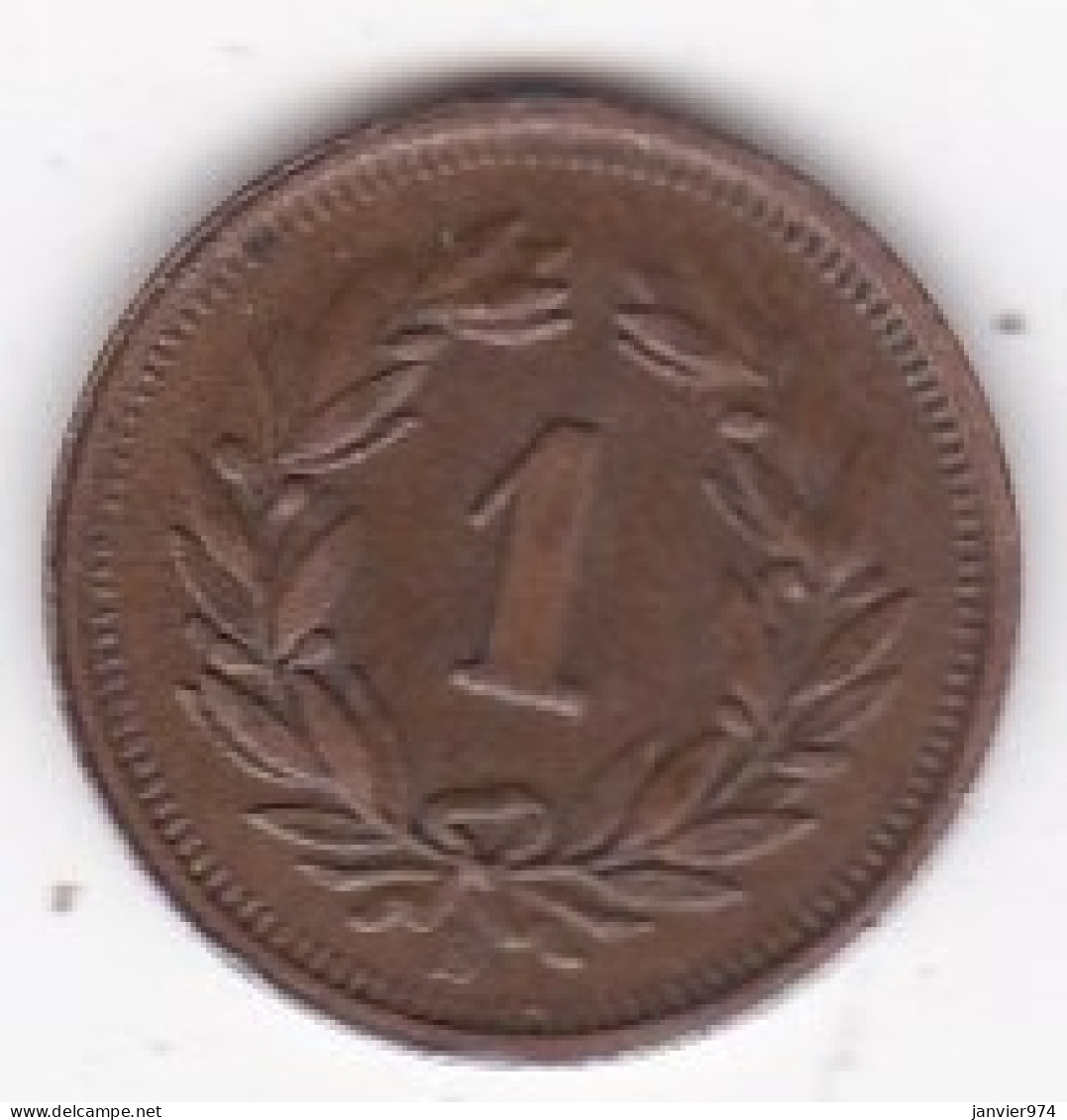 Suisse 1 Rappen 1941 B, En Bronze , KM# 3 - 1 Centime / Rappen