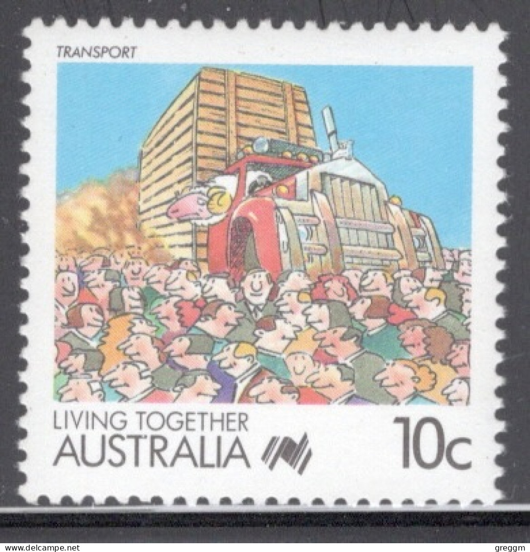 Australia 1988 Single Stamp - Living Together - Cartoons In Unmounted Mint - Mint Stamps