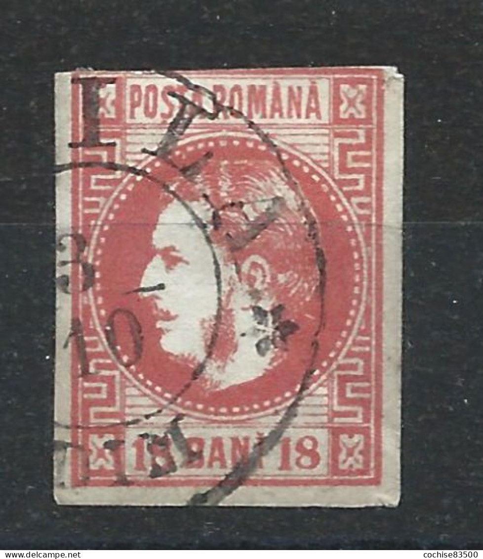 Roumanie N°20 Obl (FU) 1868/70 - Prince Charles - 1858-1880 Moldavie & Principauté