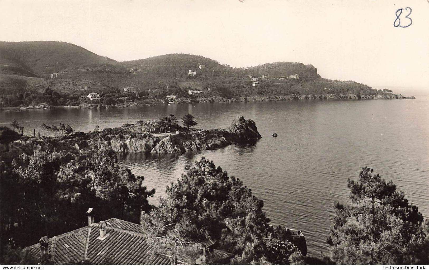 FRANCE - Le Trayas - La Presqu'île De La Tunisienne Et La Pointe De L'Esquillon - Carte Postale Ancienne - Saint-Raphaël