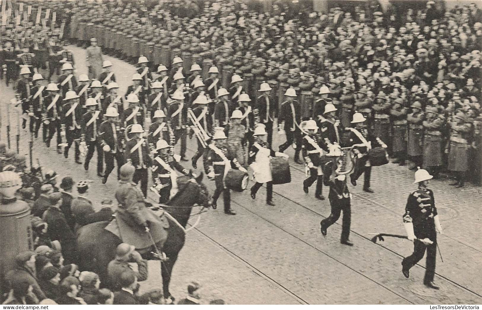 HISTOIRE - Funérailles Solennelles Du Roi Albert Ier - 22 Février 1934 - Foule - Carte Postale Ancienne - History