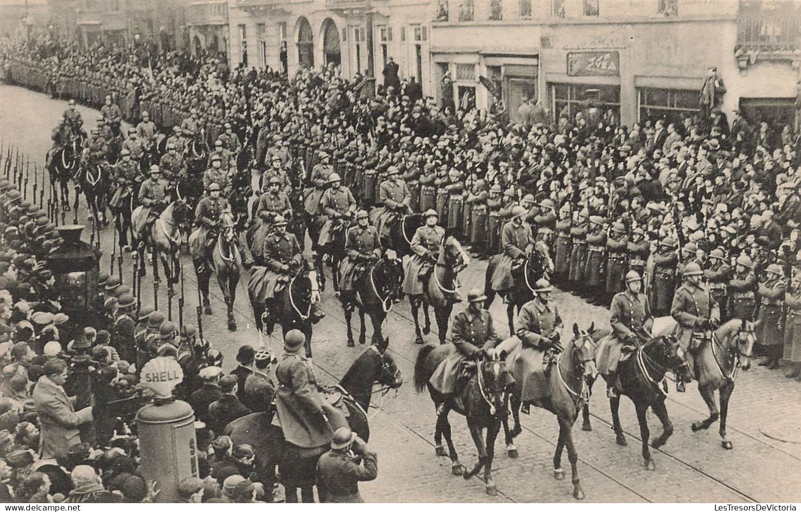 HISTOIRE - Funérailles Solennelles Du Roi Albert Ier - 22 Février 1934 - La Cavalerie - Carte Postale Ancienne - Histoire