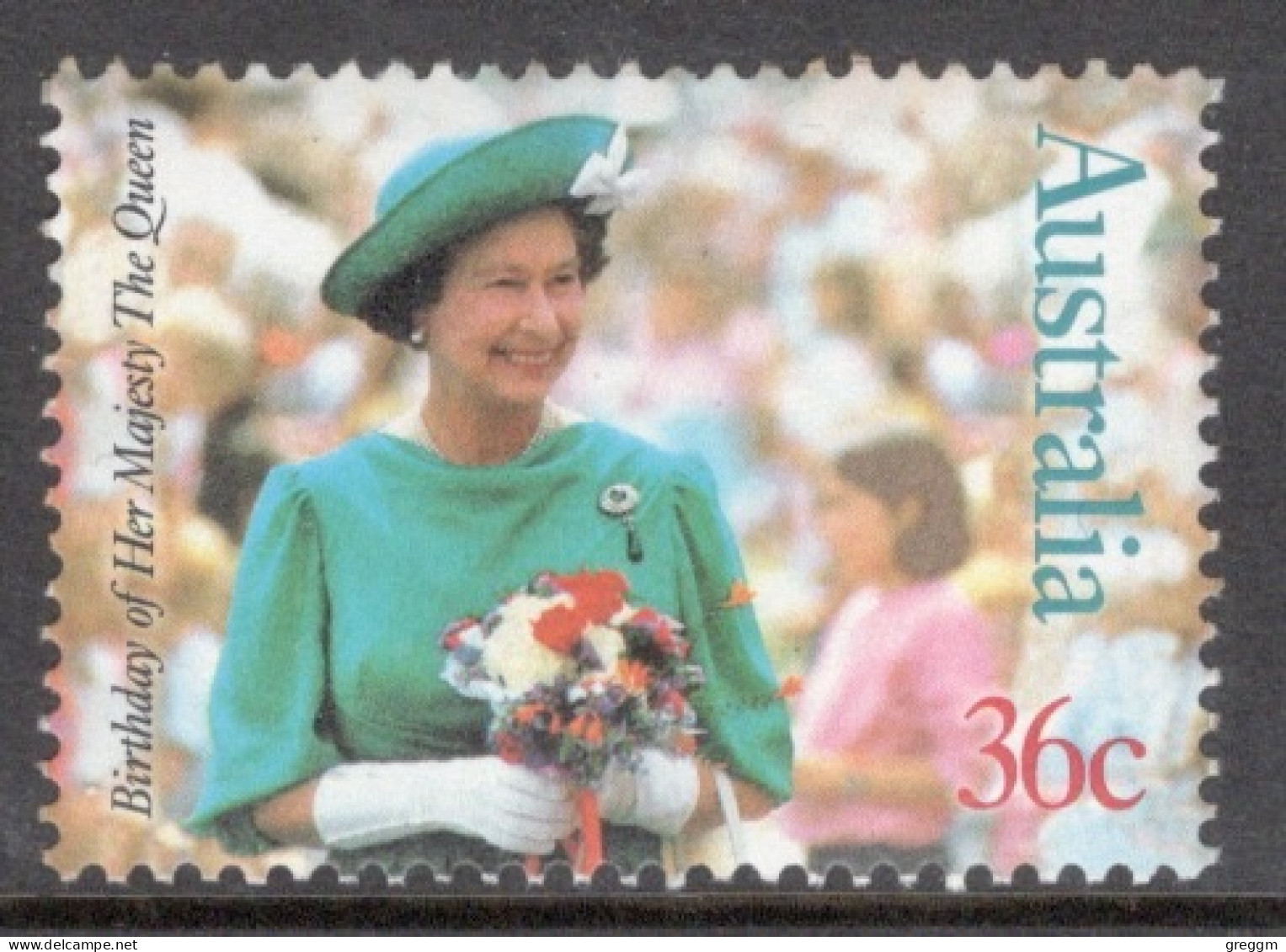 Australia 1987 Single Stamp The 61st Anniversary Of The Birth Of Queen Elizabeth II In Unmounted Mint - Mint Stamps