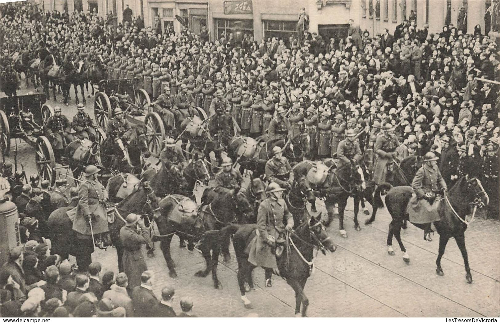 HISTOIRE - Funérailles Solennelles Du Roi Albert Ier - 22 Février 1934 - Soldats - Carte Postale Ancienne - Geschiedenis