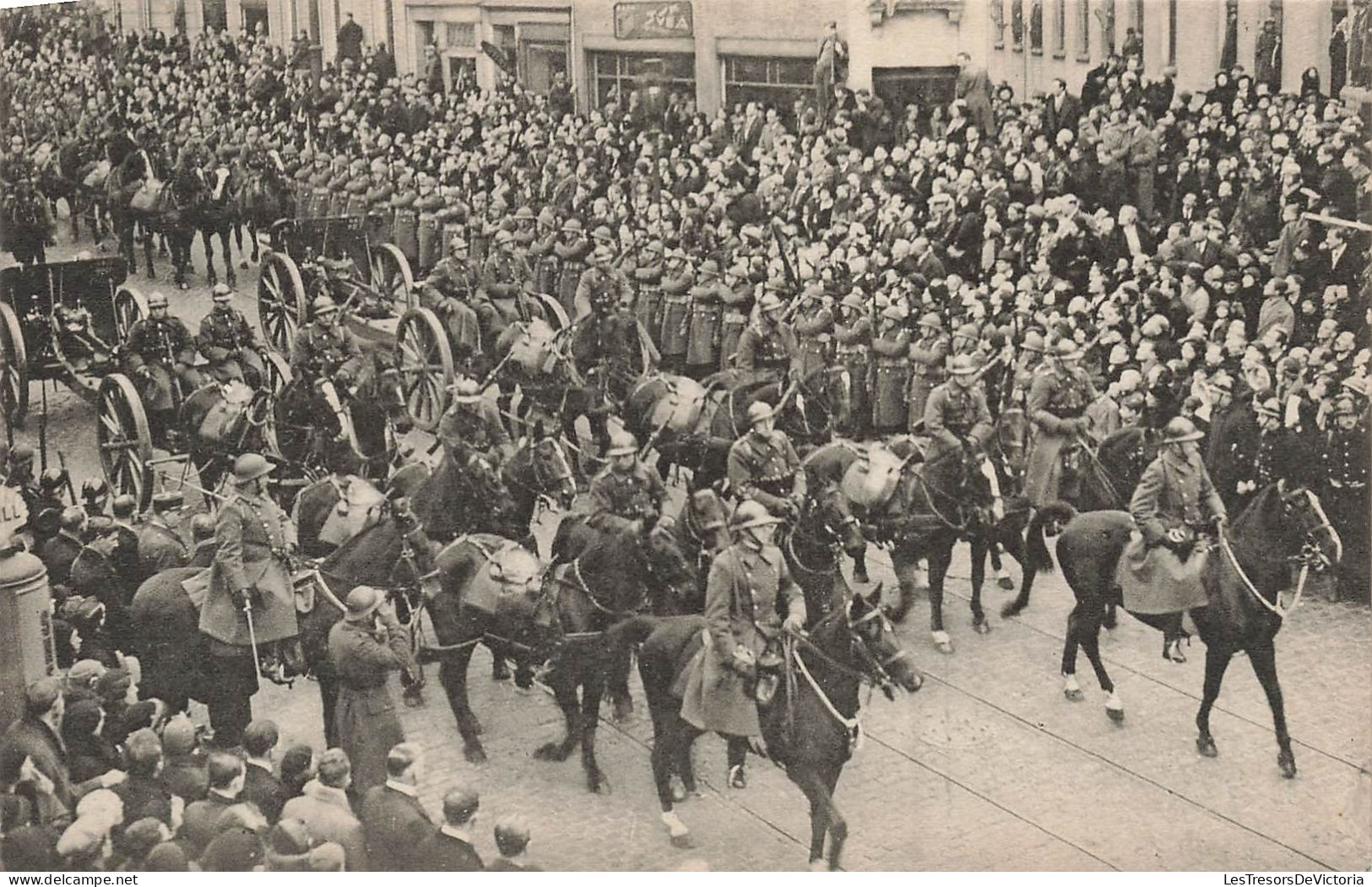 HISTOIRE - Funérailles Solennelles Du Roi Albert Ier - 22 Février 1934 - Soldats - Carte Postale Ancienne - History