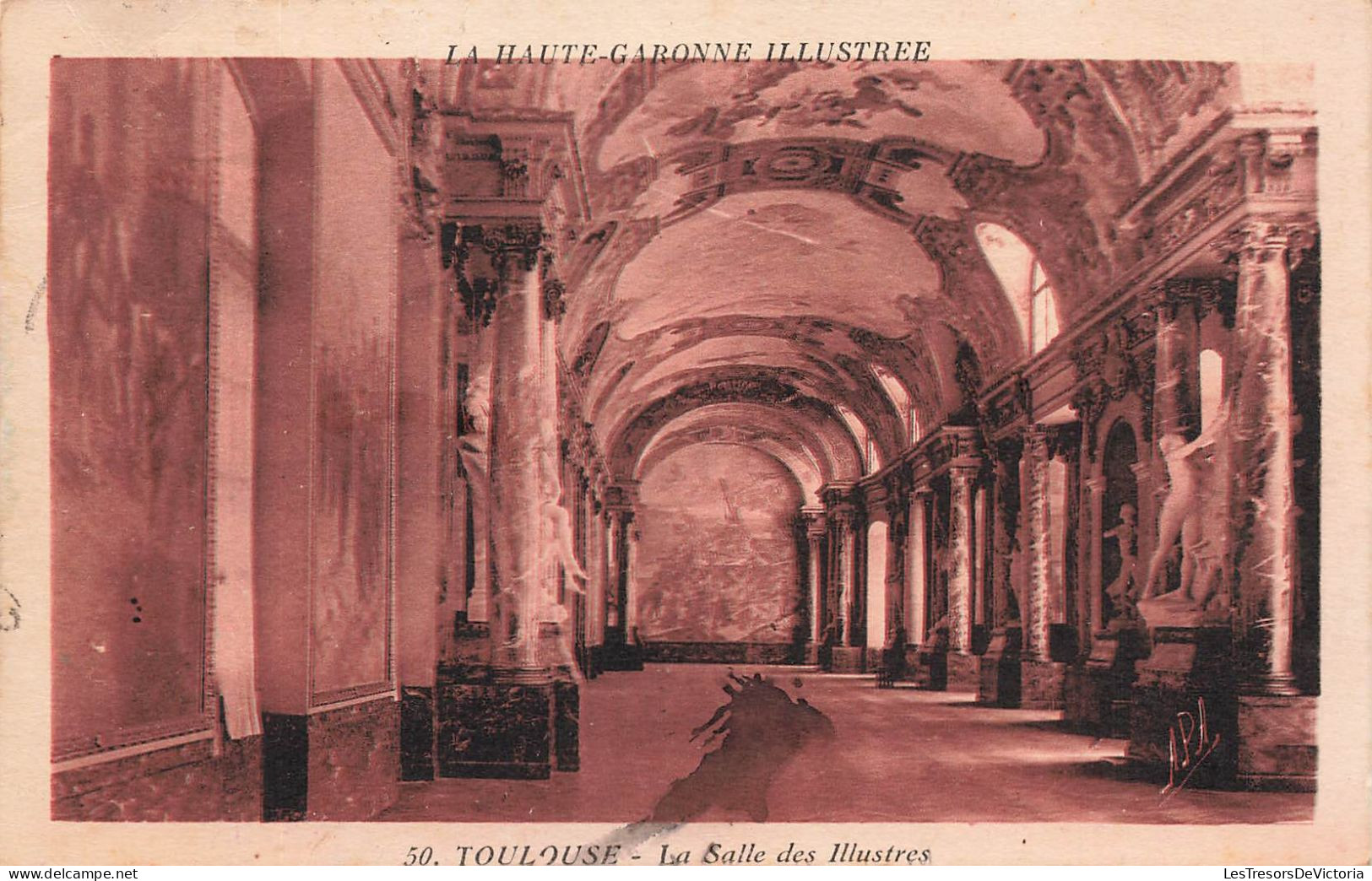 FRANCE - Toulouse - La Salle Des Illustrés - Carte Postale Ancienne - Toulouse
