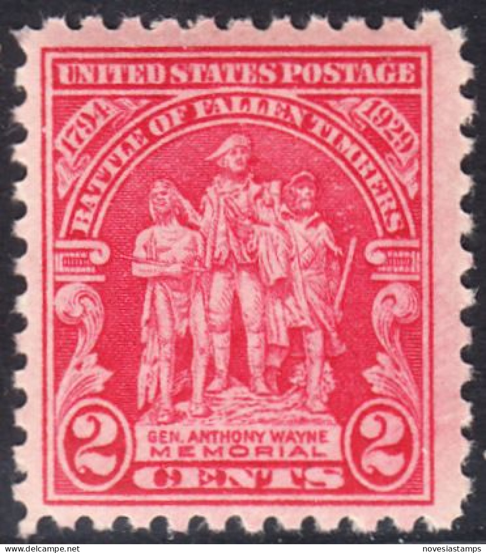 !a! USA Sc# 0680 MNH SINGLE (a3) - Battle Of Fallen Timbers - Neufs