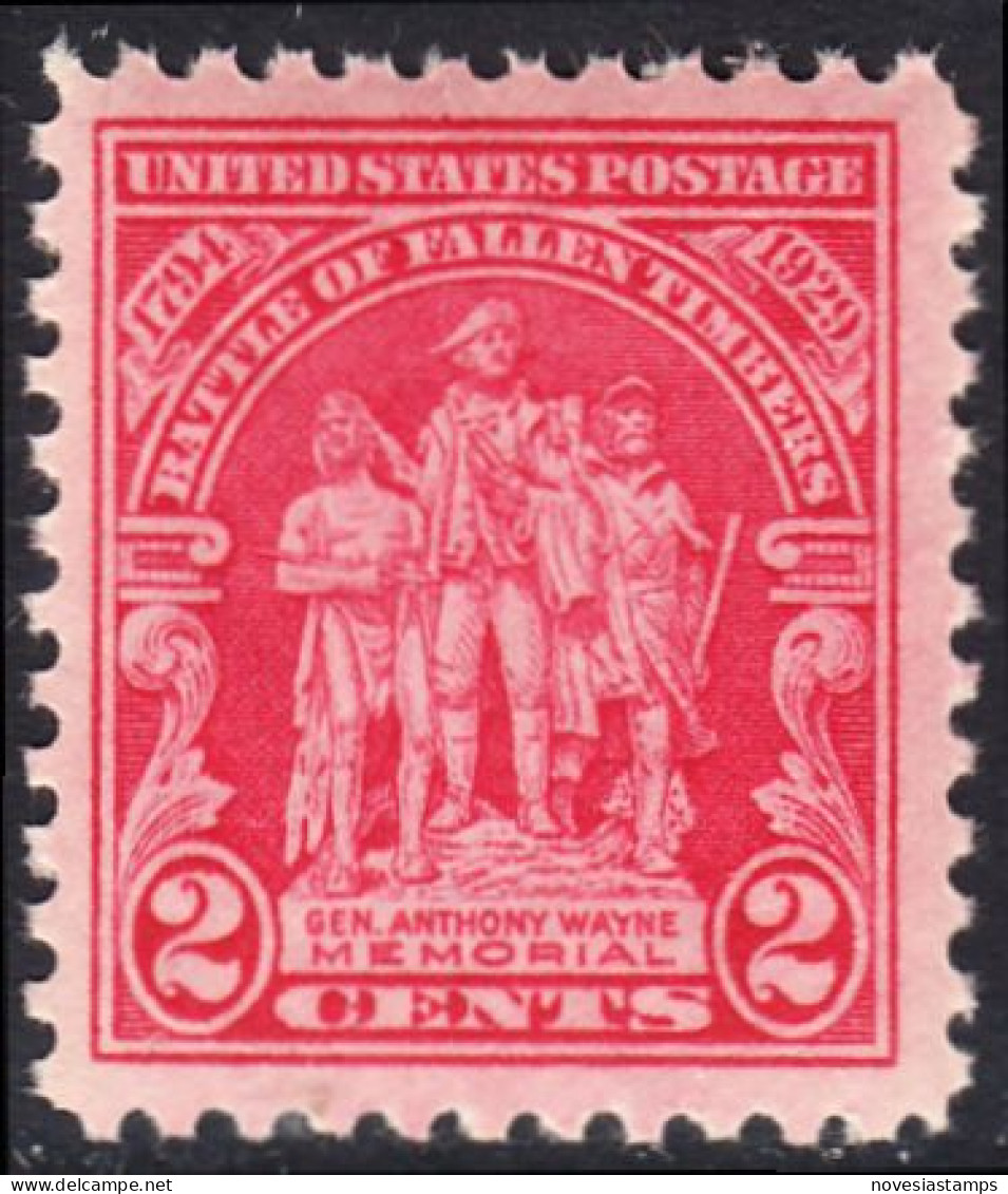 !a! USA Sc# 0680 MNH SINGLE (a5) - Battle Of Fallen Timbers - Neufs