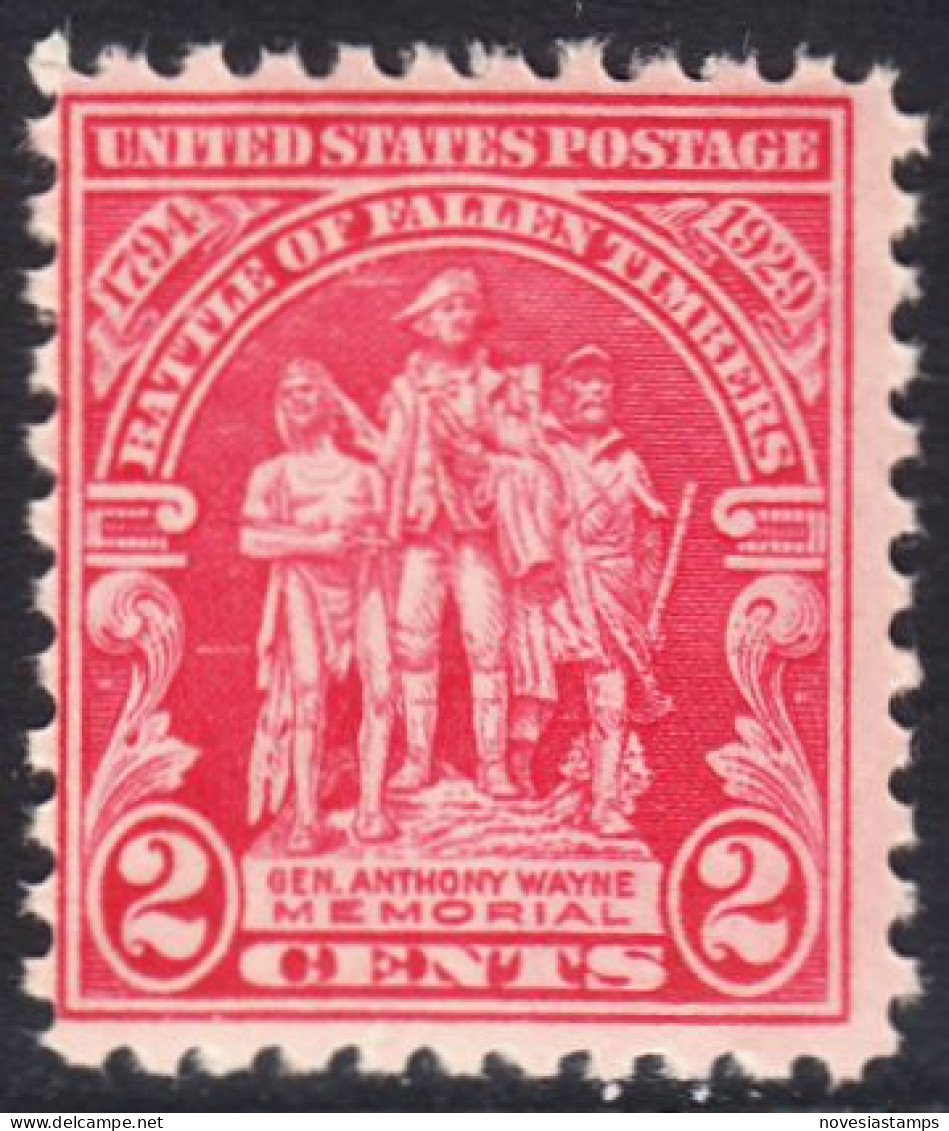 !a! USA Sc# 0680 MNH SINGLE (a6) - Battle Of Fallen Timbers - Unused Stamps