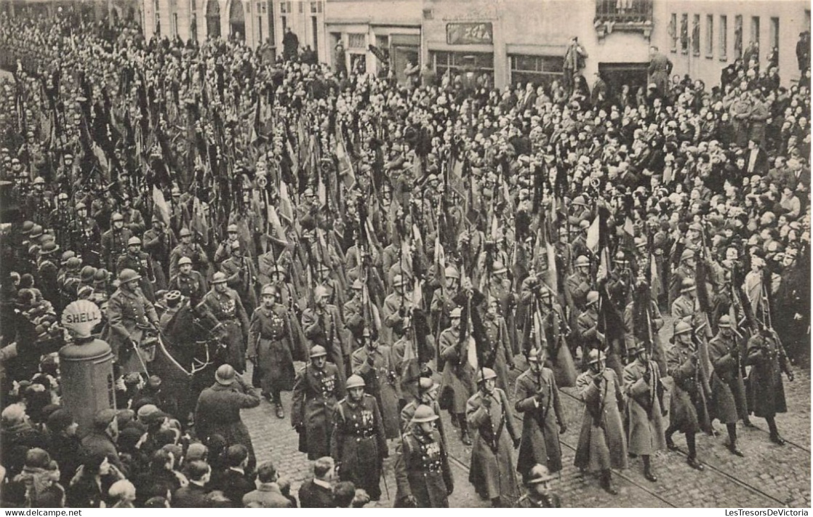 HISTOIRE - Funérailles Solennelles Du Roi Albert Ier - 22 Février 1934 - Les Soldats - Carte Postale Ancienne - Geschiedenis