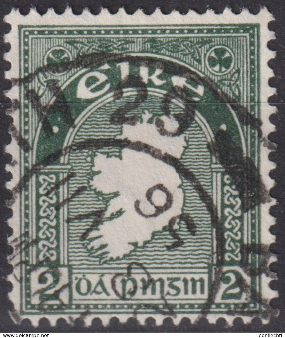 1940 Irland -  Éire ° Mi:IE 74A, Sn:IE 109, Yt:IE 81, Map - Used Stamps