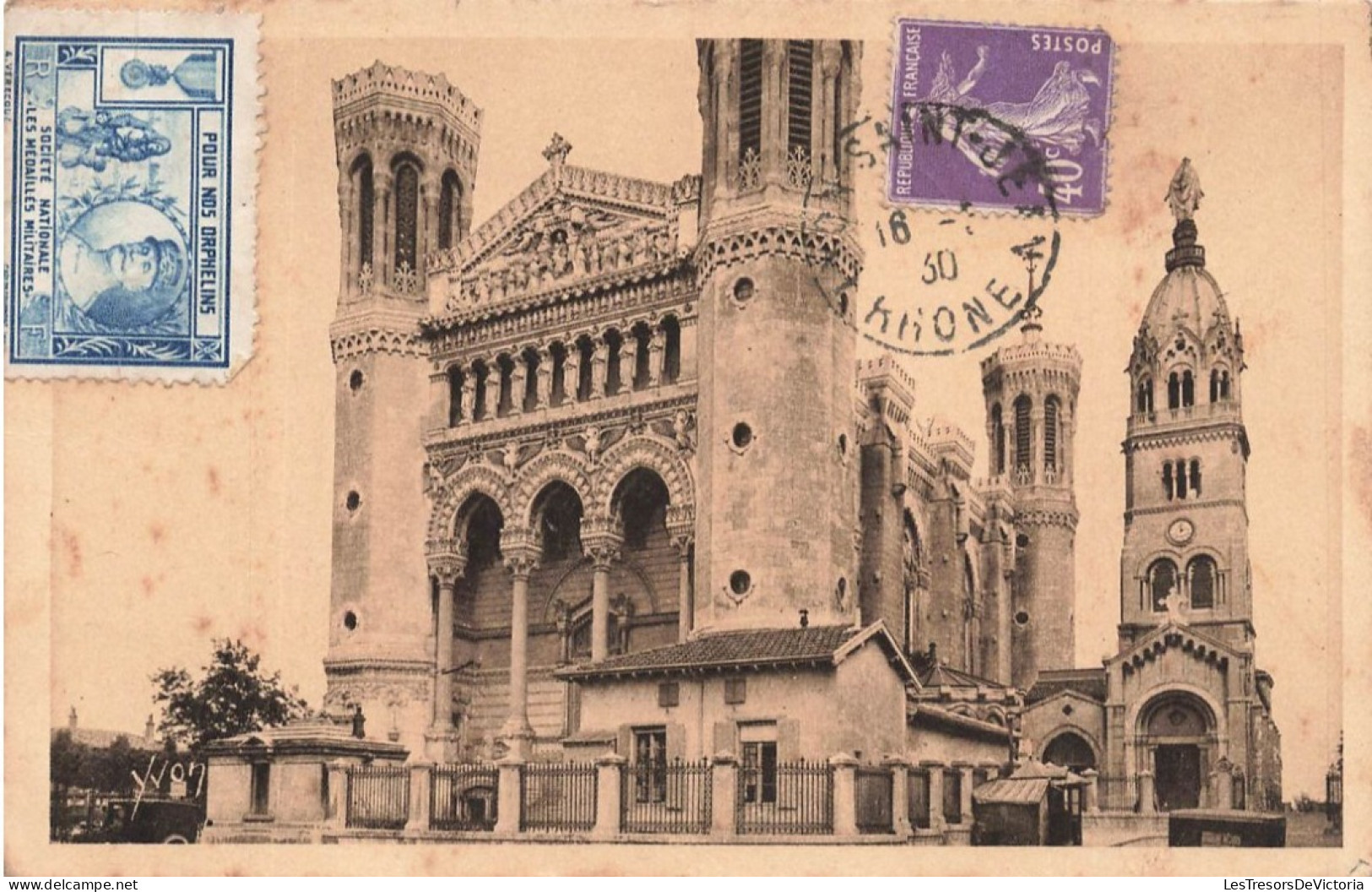 FRANCE - La Douche France - Notre Dame De Fourvière - Carte Postale Ancienne - Other & Unclassified