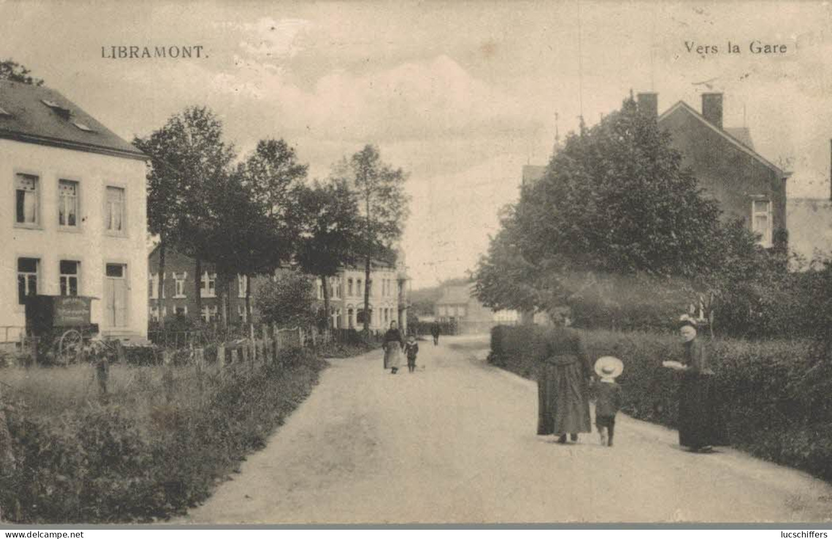 Libramont - Vers La Gare - Animée - 2 Scans - Libramont-Chevigny