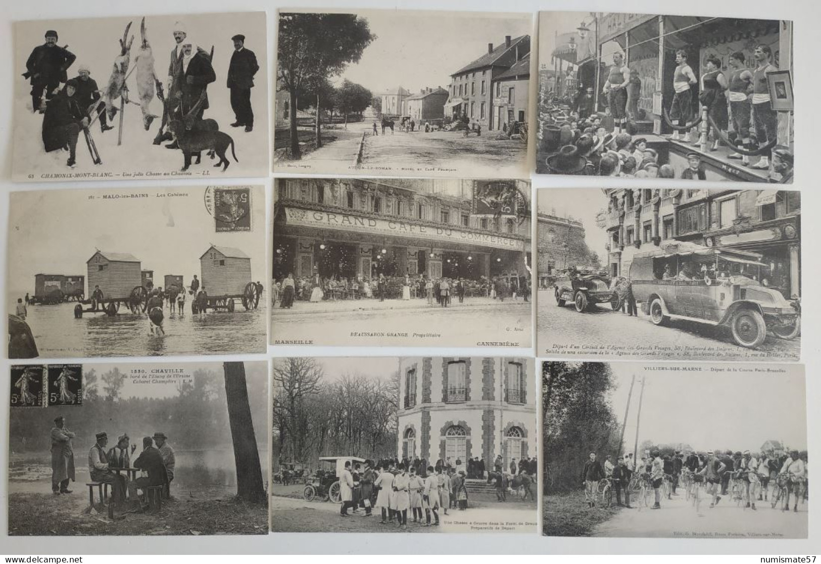 Thème LOISIRS - Lot De 180 Cartes D'Autrefois - Repro De Cartes Postales Anciennes De 1890 à 1920 - 100 - 499 Cartes