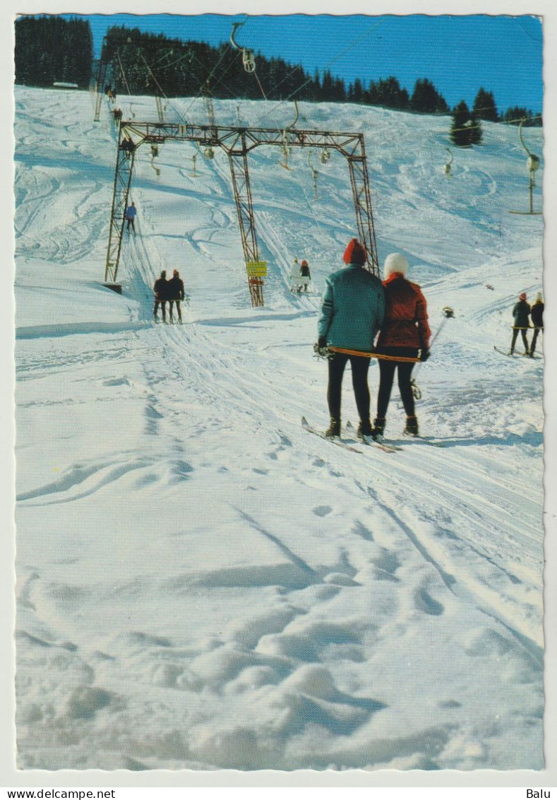 AK Rhonenskilift Zöblen 1088 M Im Tannheimer Tal Tirol. Postalisch Gelaufen. Siehe 3 Scans - Tannheim