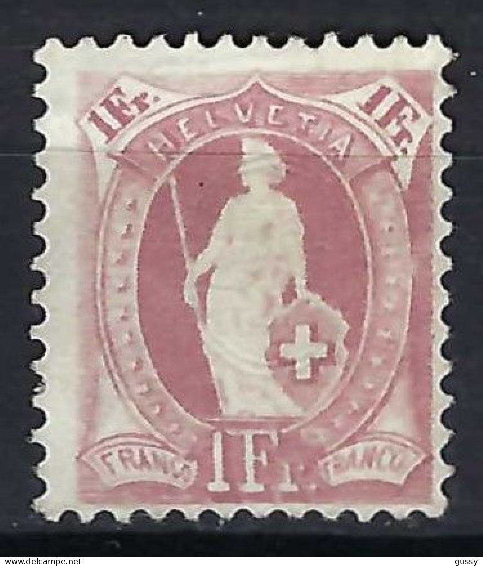 SUISSE Ca.1891: Le ZNr. 71C, Neuf(*), Très Forte Cote - Unused Stamps