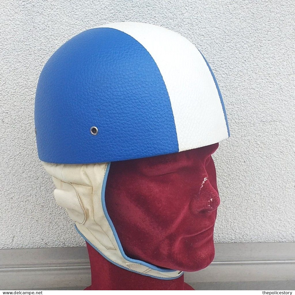 Casco Motociclista Vintage Anni 60 Originale Usato Completo Ottimo Stato - Motos