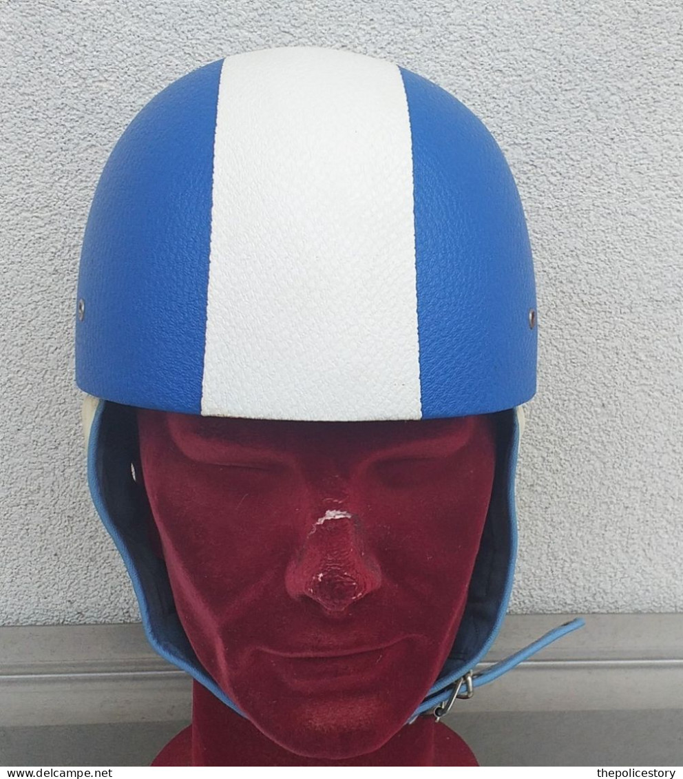 Casco Motociclista Vintage Anni 60 Originale Usato Completo Ottimo Stato - Moto