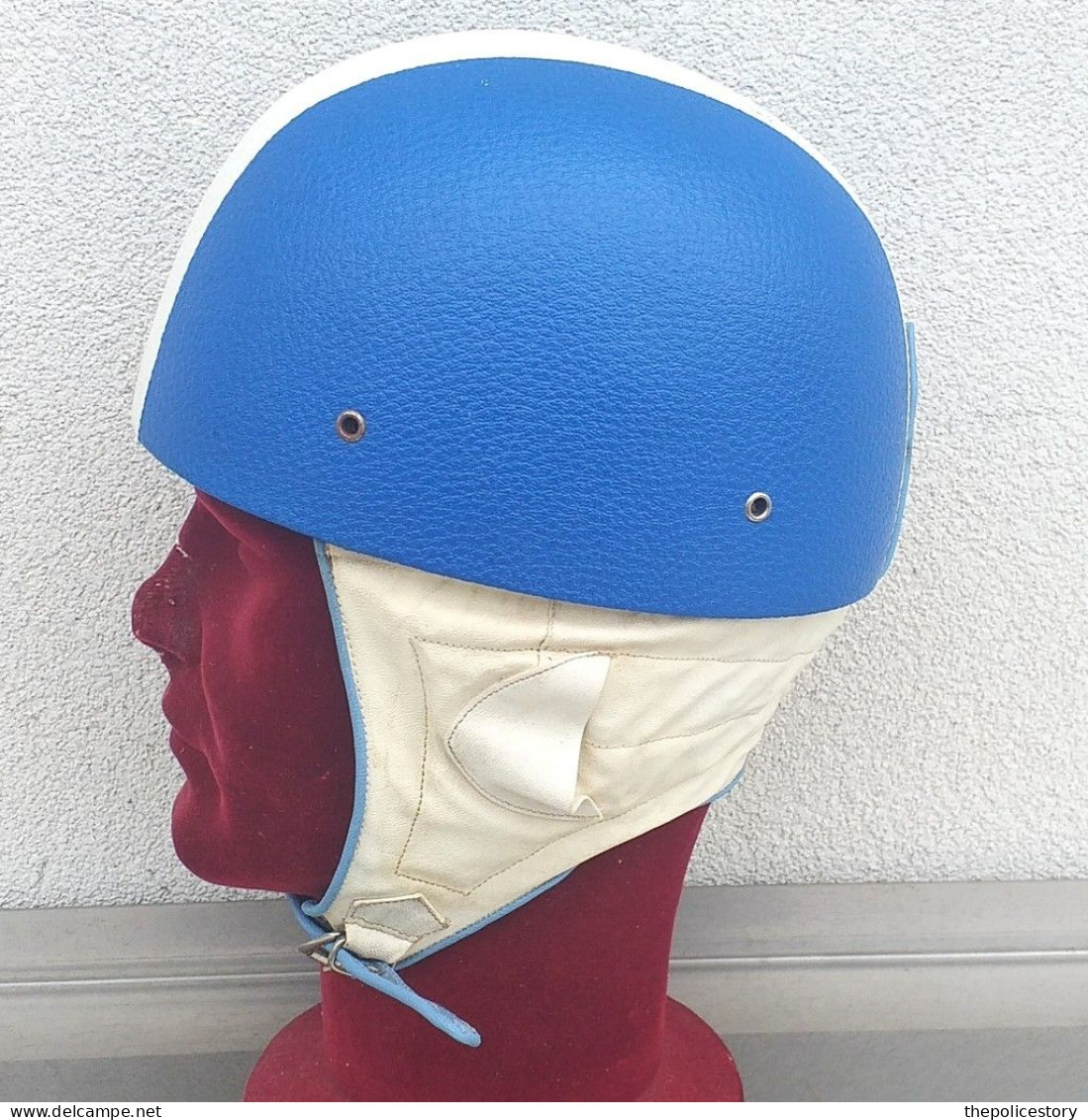 Casco Motociclista Vintage Anni 60 Originale Usato Completo Ottimo Stato - Motos