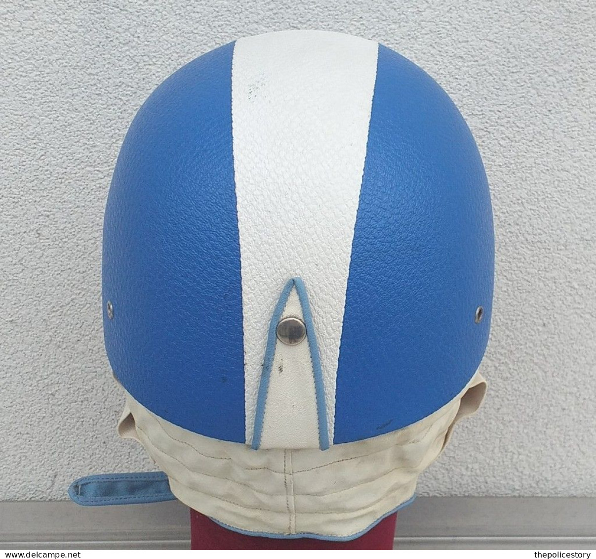 Casco motociclista vintage anni 60 originale usato completo ottimo stato