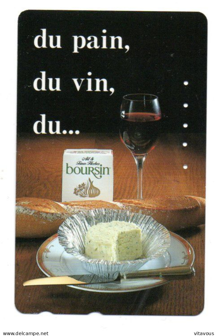 Du Pain Du Vin Et Du Boursin Télécarte Japon Phonecard Telefonkarte (D 987) - Alimentazioni