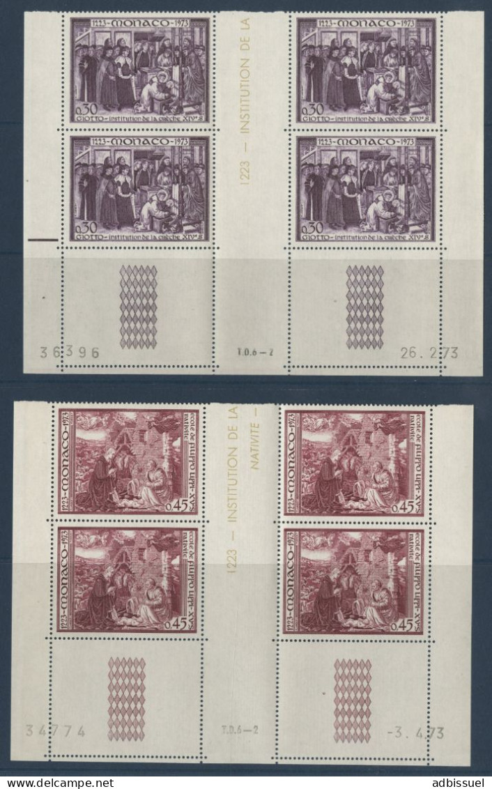 MONACO ANNEE COMPLETE 1973 Avec Coin Daté COTE 396 € (12 Photos) NEUFS ** MNH N° 916 à 952. TB - Années Complètes