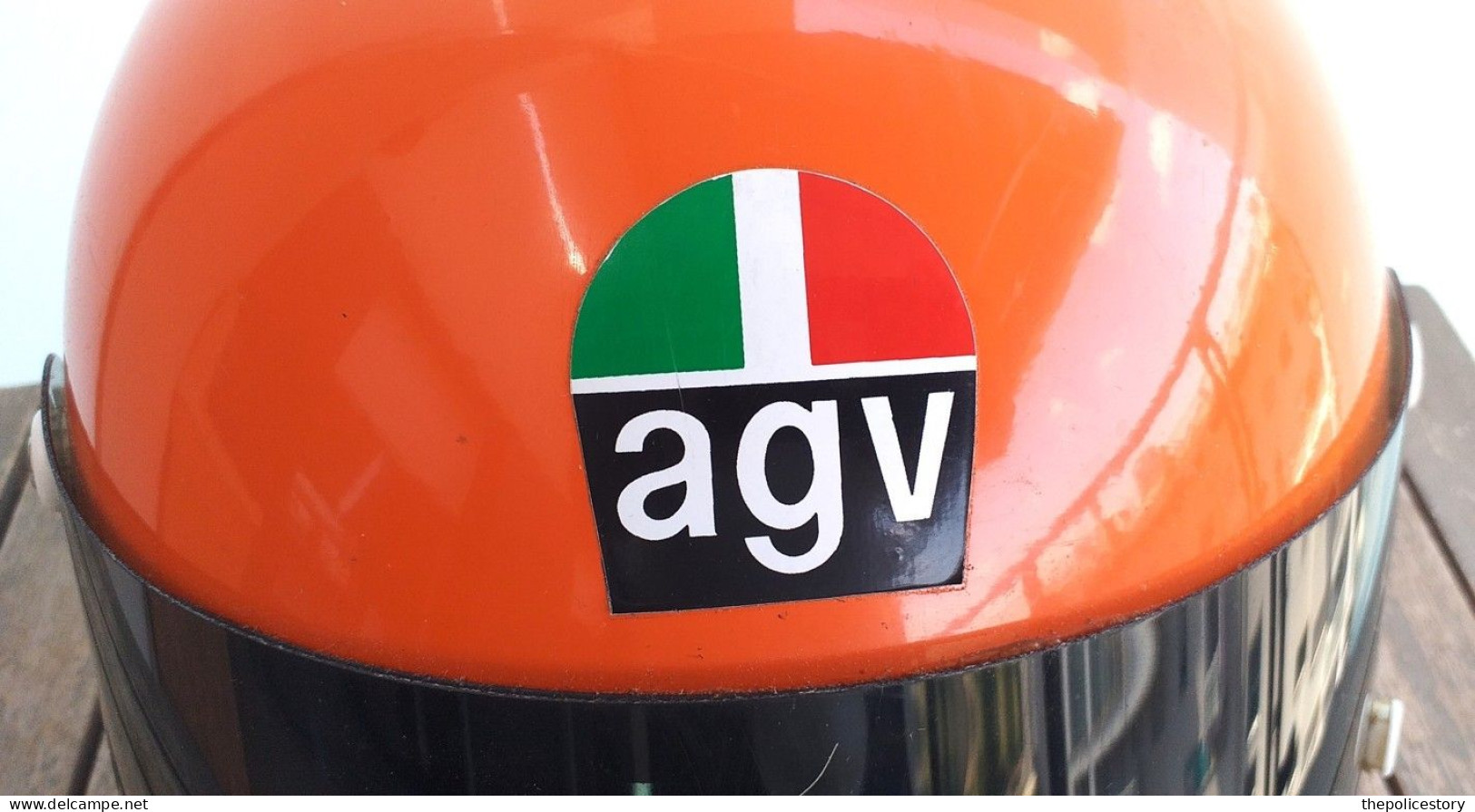 Casco AGV Vintage Modello AGO Del 1973 Tg. 62 Con Scatola - Motos