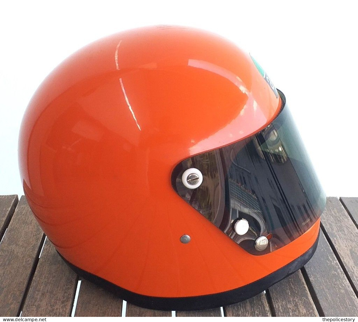 Casco AGV Vintage Modello AGO Del 1973 Tg. 62 Con Scatola - Motor Bikes