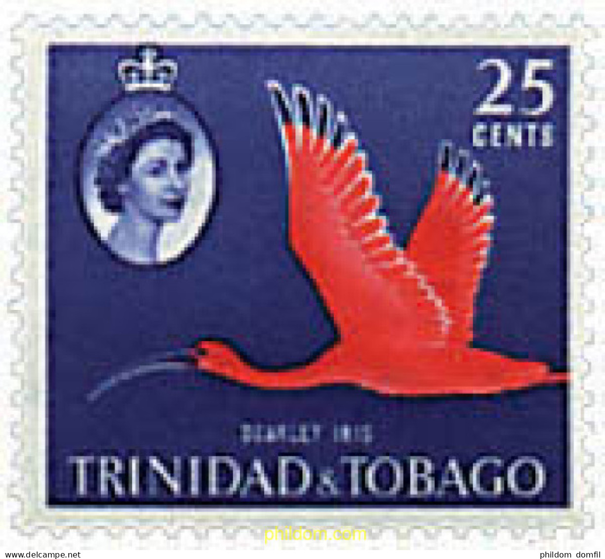 722855 MNH TRINIDAD Y TOBAGO 1960 REINA ELISABETH II - Trinidad & Tobago (...-1961)
