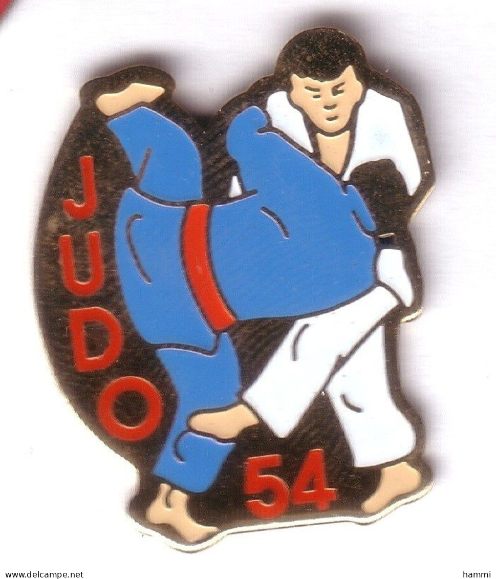 C84 Pin's JUDO 54 Comité Départemental à Tomblaine Meurthe Et Moselle Achat Immédiat - Judo