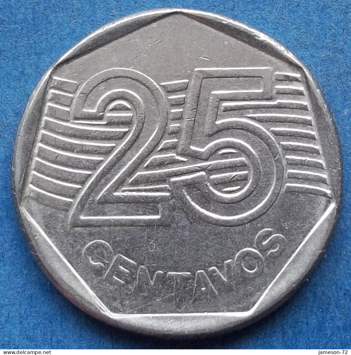 BRAZIL - 25 Centavos 1995 KM# 634 Monetary Reform (1994) - Edelweiss Coins - Brésil