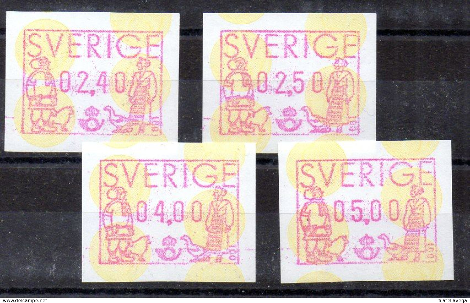 Suecia Serie N ºYvert 1 ** - Automatenmarken [ATM]