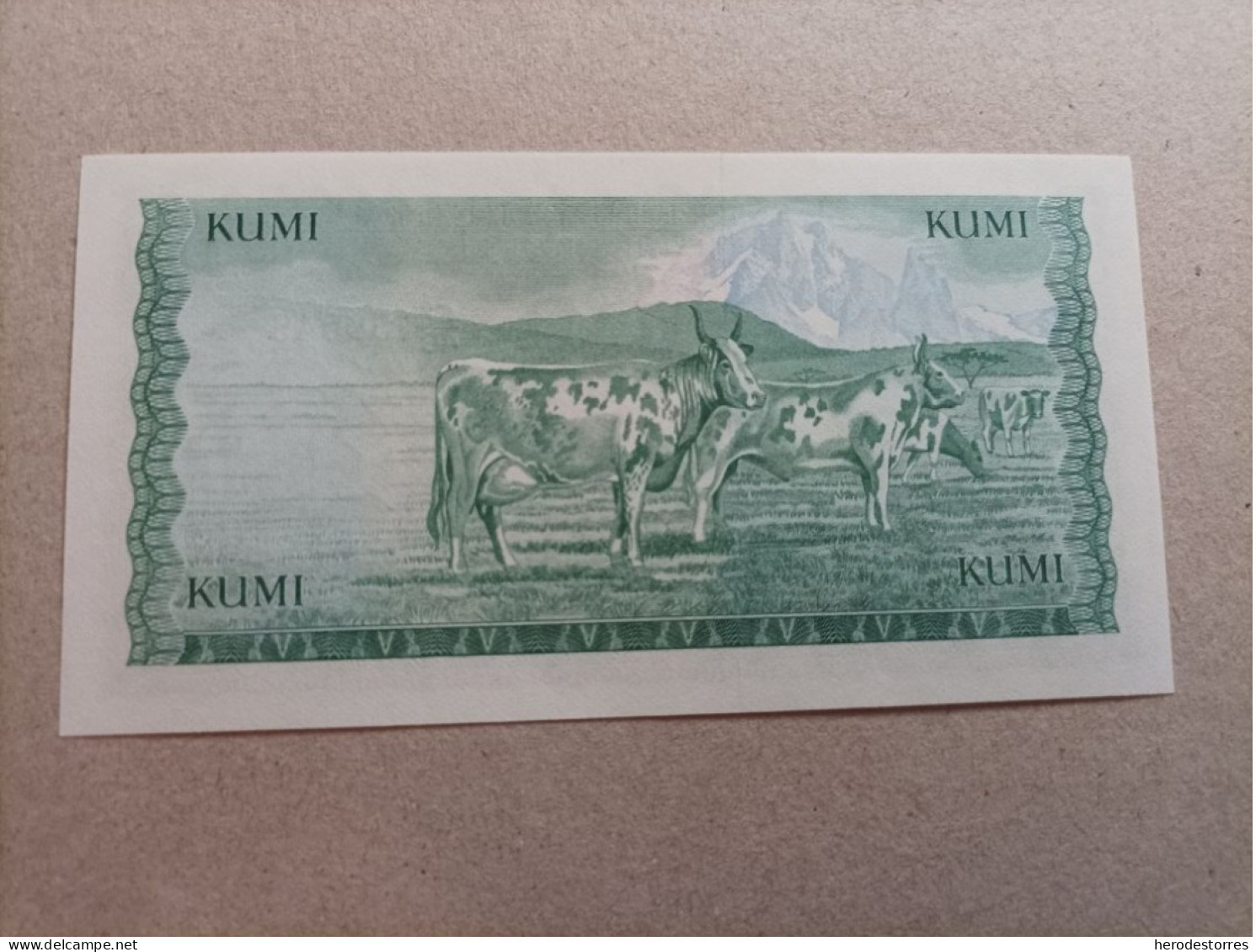 Billete De Kenia De 10 Kumi, Año 1978, UNC - Kenya
