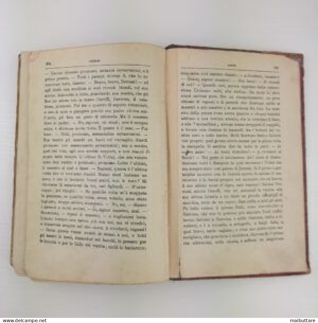 Antica Edizione Libro Cuore Pagg.338 Copertina Rigida - Livres Anciens