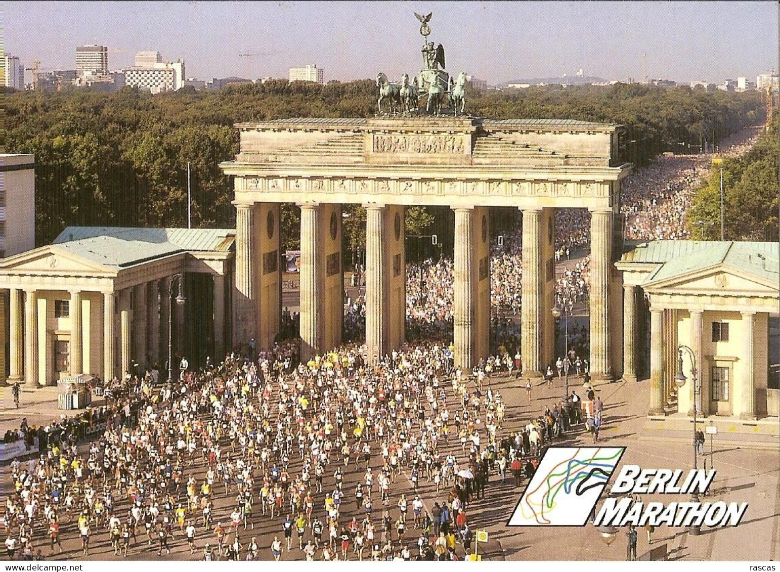 CPM - ATHLETISME - COURSE A PIED - MARATHON DE BERLIN - Athlétisme