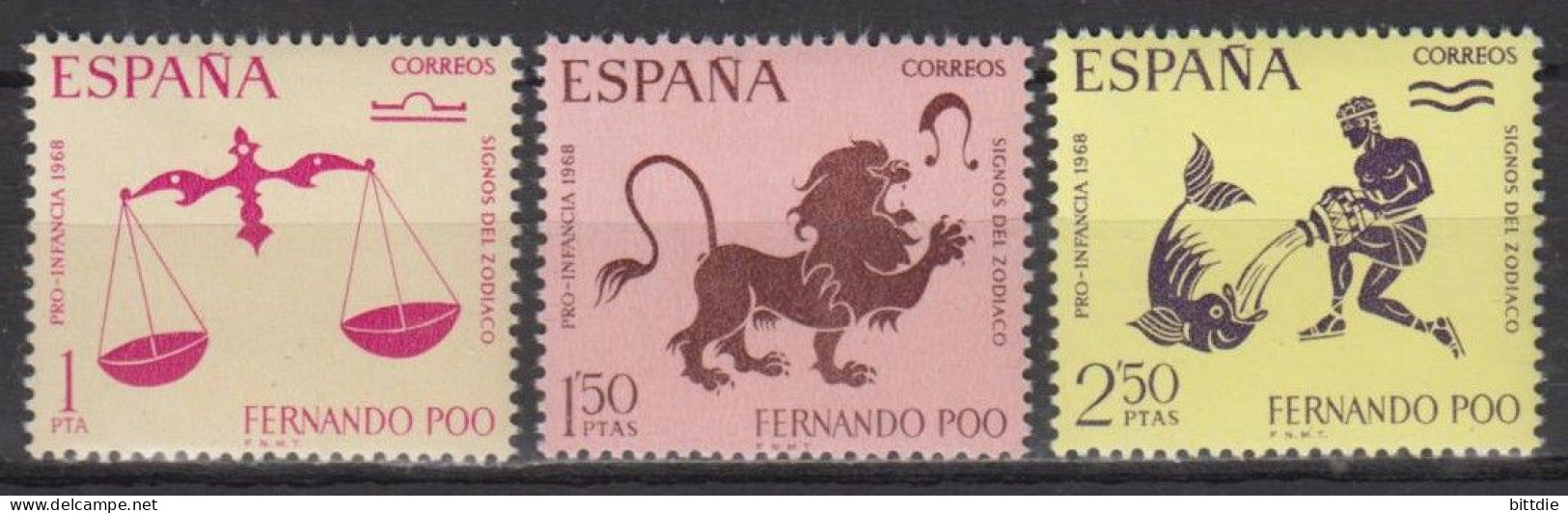 Fernando Poo  261/63 , */Falz  (U 8411) - Fernando Po