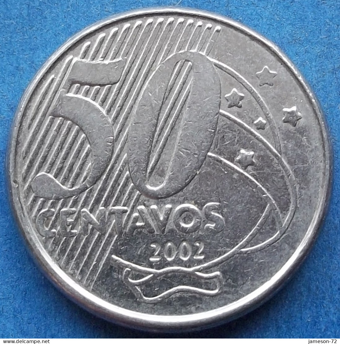 BRAZIL - 50 Centavos 2002 "Baron Of Rio Branco" KM# 651a Monetary Reform (1994) - Edelweiss Coins - Brasilien