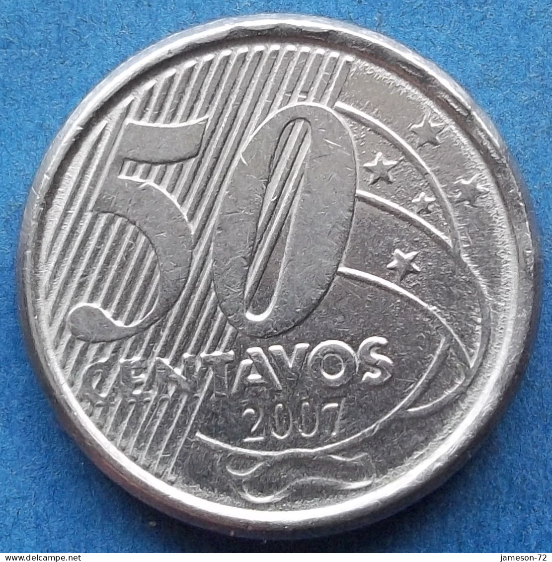 BRAZIL - 50 Centavos 2007 "Baron Of Rio Branco" KM# 651a Monetary Reform (1994) - Edelweiss Coins - Brésil