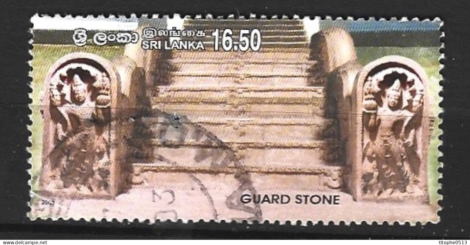 SRI LANKA. N°1338 Oblitéré De 2003. Sanctuaire Bouddhiste. - Budismo