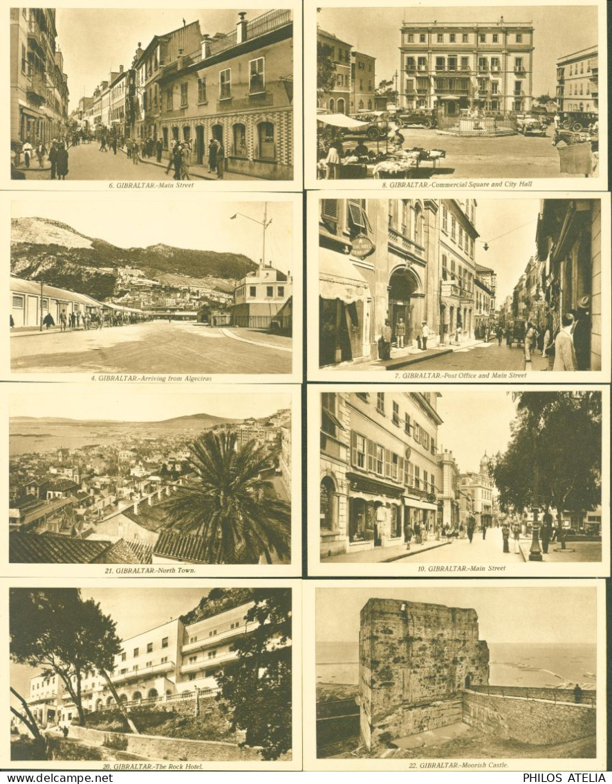 Lot De 23 Cartes Postales CP CPA De Gibraltar Non Voyagées - Gibraltar