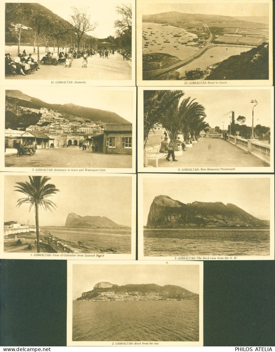 Lot De 23 Cartes Postales CP CPA De Gibraltar Non Voyagées - Gibraltar