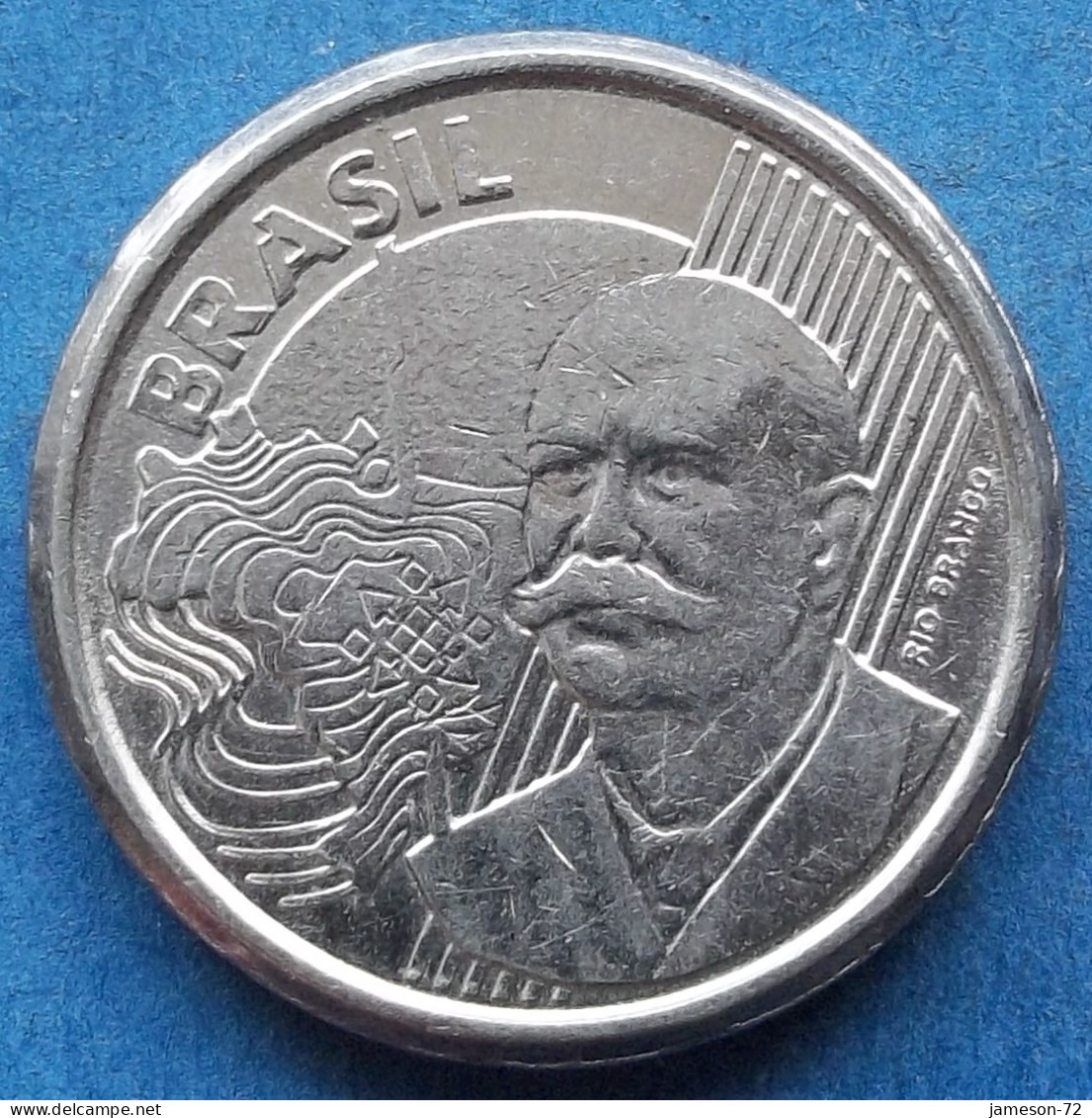 BRAZIL - 50 Centavos 2017 "Baron Of Rio Branco" KM# 651a Monetary Reform (1994) - Edelweiss Coins - Brésil